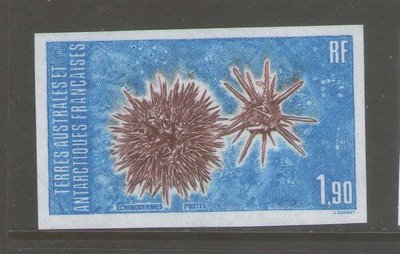 【雲品一】法國French Antarctic Sc 120 Imperf Stamps MNH 庫號#BF503 65723