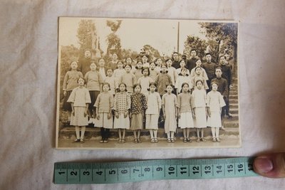 日據時期-公學校（皇民化階段）-臺灣女子學校相關-原版大張…老照片(免運費~建議自取確認)