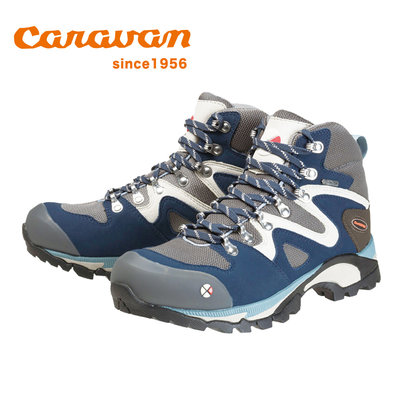 【Caravan】 C4-03 女性專用戶外登山健行鞋-海軍藍