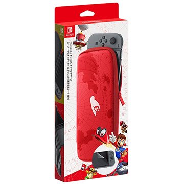 原廠 Nintendo Switch 《超級瑪利歐 奧德賽》便攜包 主機收納包    ※附螢幕保護貼