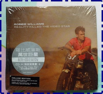 ◎2009全新CD+DVD初回限量版未拆!羅比威廉斯-Robbie Williams-萬世巨星-等13首好歌.接招合唱團