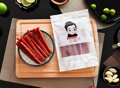 ❤️台灣🇹🇼獨家品牌 『 小時光厚切豬肉條 』手提禮袋歡樂分享4件組 蜜汁 香辣 泰式 黑胡椒