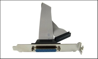 25PIN(母) 25孔 LPT 主機板 印表機 並口引線 電腦主機板 擴充擋板連接線