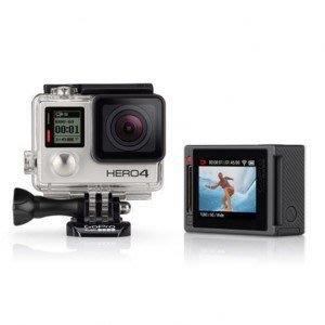 租GOPRO HERO4抵用券[日租150元托用]潛水、運動內建觸控螢幕的銀色攝影機+64G記憶卡+2顆電池+2種保護殼