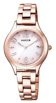 日本正版 CITIZEN 星辰 WICCA KS1-261-91 女錶 女用 手錶 電波錶 光動能 日本代購
