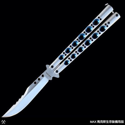 馬克斯 - 精選刀具 六孔陽極不銹鋼柄 / 關刀刃 / AC-1461-37