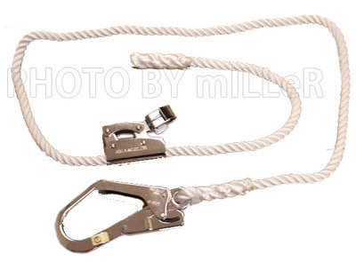 【含稅-可統編】防墜掛繩 桿上安全帶 掛繩 14mm 2米掛繩+大鉤