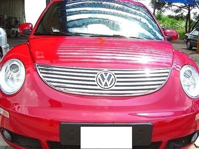 【UCC車趴】VW 福斯 NEW BEETLE 金龜車 99-05 鍍鉻 水箱罩飾蓋（優質上市）