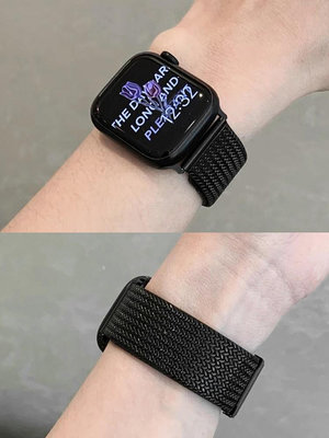 錶帶applewatchs8手表帶不銹鋼金屬鏈式男女款適用iwatch67蘋果手表S9