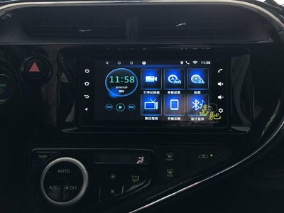 富馳汽車音響Toyota Prius c 改裝專用7吋安卓導航影音主機