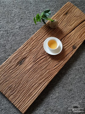 老榆木原生態實木干泡茶盤茶托整塊風化木板茶台老木頭拍照背景板.