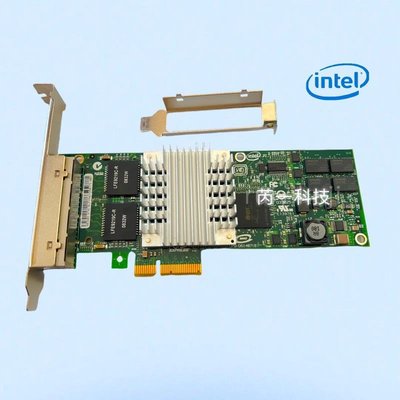 Intel 9404PT 4口1000M網卡 PRO/1000 82571芯片 工控機 相機直通
