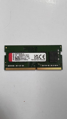 8GB DDR4 2666MHz SO-DIMM 記憶體 金士頓 Kingston
