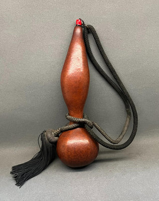 【二手】日本明治時期老葫蘆 高30厘米 品相很好36974【李掌櫃】古玩 收藏 古董