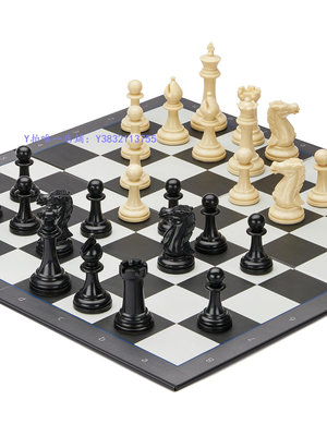 象棋 Chessshop征服者InGame比賽用便攜折疊國際象棋兒童初學者Conquer
