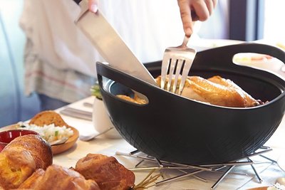 新旺集瓷  鶯歌陶鍋 鳥巢鍋  / Nest  廚房用具 鍋子 鍋具