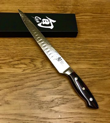 特價～全新盒裝～旬Shun Reserve HG 9.5” Slicing Kitchen Knife SG2 單凹槽片刀