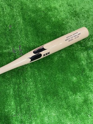 棒球世界 全新SSK新款重量輕楓木壘球棒SBM043S-34特價棒型G2原木色