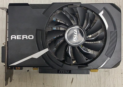 【尚典3C】MSI GTX 1060 AERO 3G OC 回修品 中古 二手