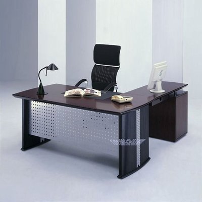 【〜101辦公世界〜】ED-286主管桌、高級木製辦公桌…新竹以北免運費