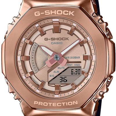 日本正版CASIO 卡西歐G-Shock MID GM-S2100PG-1A4JF 手錶女錶日本代購