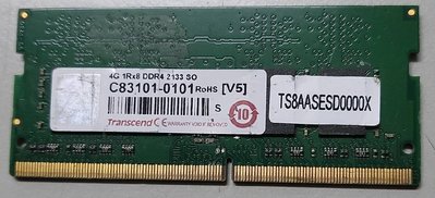 4GB 1Rx8／8GB DDR4 2400　記憶體