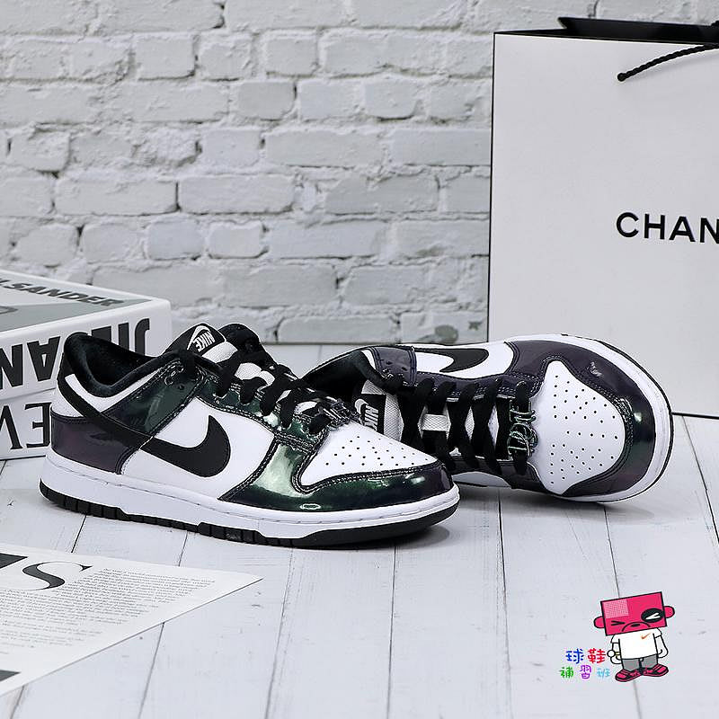 Nike WMNS Dunk Low SE Just Do It Black 29cm FQ8143-001-