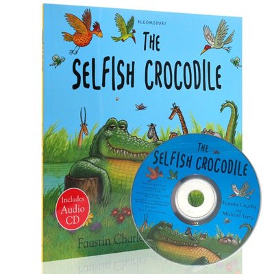 英文原版英文繪本 The Selfish Crocodile 自私的鱷魚 兒童心理成
