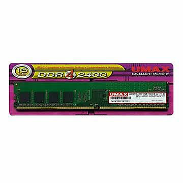 【台中自取】(有現貨) 全新 UMAX DDR4 2400 16GB 桌上型記憶體/終身保固