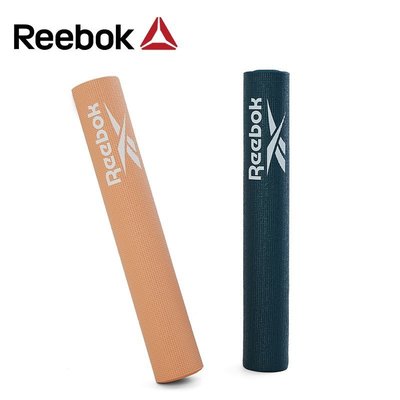 【熱賣精選】Reebok銳步4mm資深防滑瑜伽墊子男女地墊家用加寬加長運動健身墊