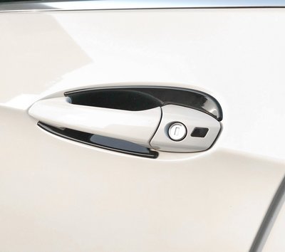 圓夢工廠 Benz 賓士 W204 C350 C400 C450 C43 C63 烤漆黑 車門把手防刮門碗 保護內襯