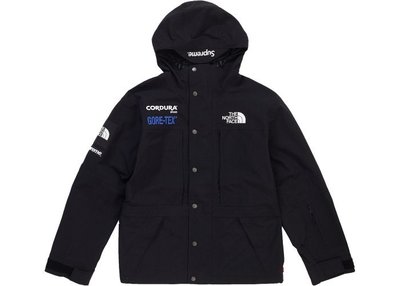 【S.M.P】Supreme FW18 TNF Expedition Jacket 登山外套 黑色