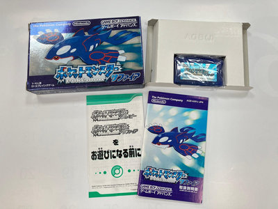絕版收藏 正版 任天堂 Nintendo GAME BOY GBA 卡帶 神奇寶貝 精靈寶可夢 藍寶石版 蓋歐卡