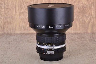 【品光數位】NIKON Ais 15mm F3.5  15/3.5 定焦 超廣角 經典老鏡 #20672A