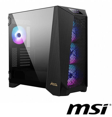 MSI微星 MEG PROSPECT 700R E-ATX/玻璃透側/觸控面板//電腦機殼