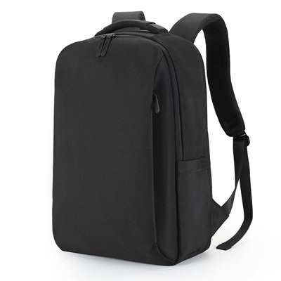 單肩包側背包純黑色質感商務背包15.6寸電腦包公事包拉桿箱固定帶款男士雙肩包後背包