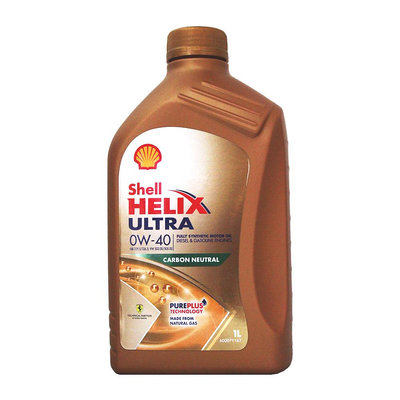 【易油網】【缺貨】歐洲原裝 殼牌 Shell HELIX ULTRA 0W-40 全成機油 0W40
