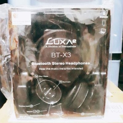 全新LUXA2 BT-X3藍芽立體聲耳機-黑色