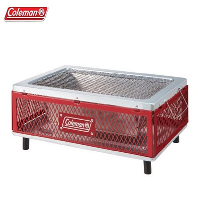 【大山野營】Coleman CM-31236 酷立架摺疊桌上烤肉箱 烤肉架 桌上型烤箱 焚火台 燒烤箱 BBQ
