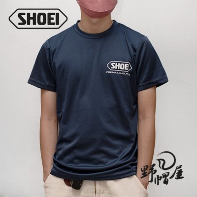 《野帽屋》SHOEI T-Shirt Logo T-shirt 吸濕 排汗 涼感 T恤