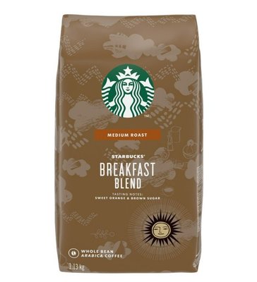 限時特價到6/6~Costco好市多「線上」代購《Starbucks星巴克 早餐綜合咖啡豆1.13公斤》#614575