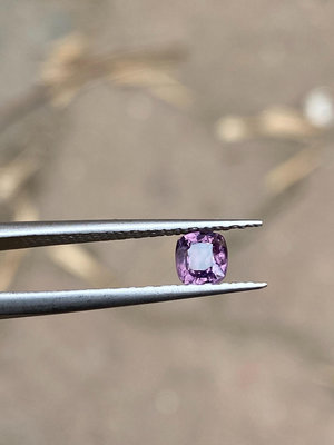 緬甸產尖晶石 彩色寶石 天然五燒 紫粉色尖晶石