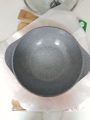 Ecoramic 鈦晶石頭不沾鍋 湯鍋 橘 燉鍋 28cm