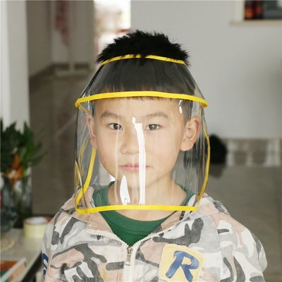 下殺 (null)韓國漁夫帽女透明可拆卸帽子防護罩護目防曬遮臉防飛沫塵面罩頭罩#手套#圍巾#帽子