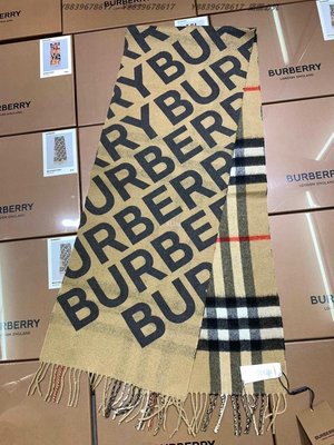 美國代購Burberry 巴寶莉 時尚潮流 英倫時尚 大格紋設計款式1時尚圍巾 30-168披肩
