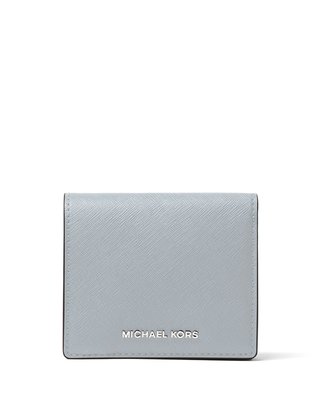 美國名牌Michael Kors Card Case專櫃款防刮皮革MKLogo二摺短夾錢包現貨在美特價$1980含郵
