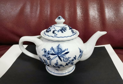 日本回流藍洋蔥咖啡壺紅茶壺,Blue Danube 藍色多瑙