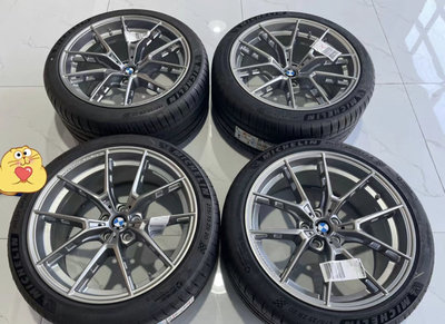 (B&amp;M原廠精品）全新BMW 德國原廠 M performance F90 F93 M5 M8 863M 20吋 鍛造輕量化鋁圈 含胎組