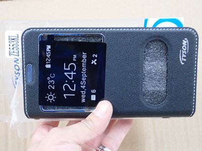 壹 TYSON ASUS ZE553KL ZenFone3 Zoom 雙視窗 皮套 Z01HDA 太森 視窗