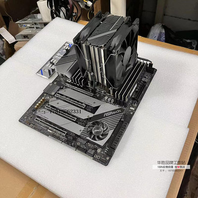 電腦零件雅浚雙風扇TR4 AMD線程撕裂者SP3EPYC服務器x399 4U機箱cpu散熱器筆電配件